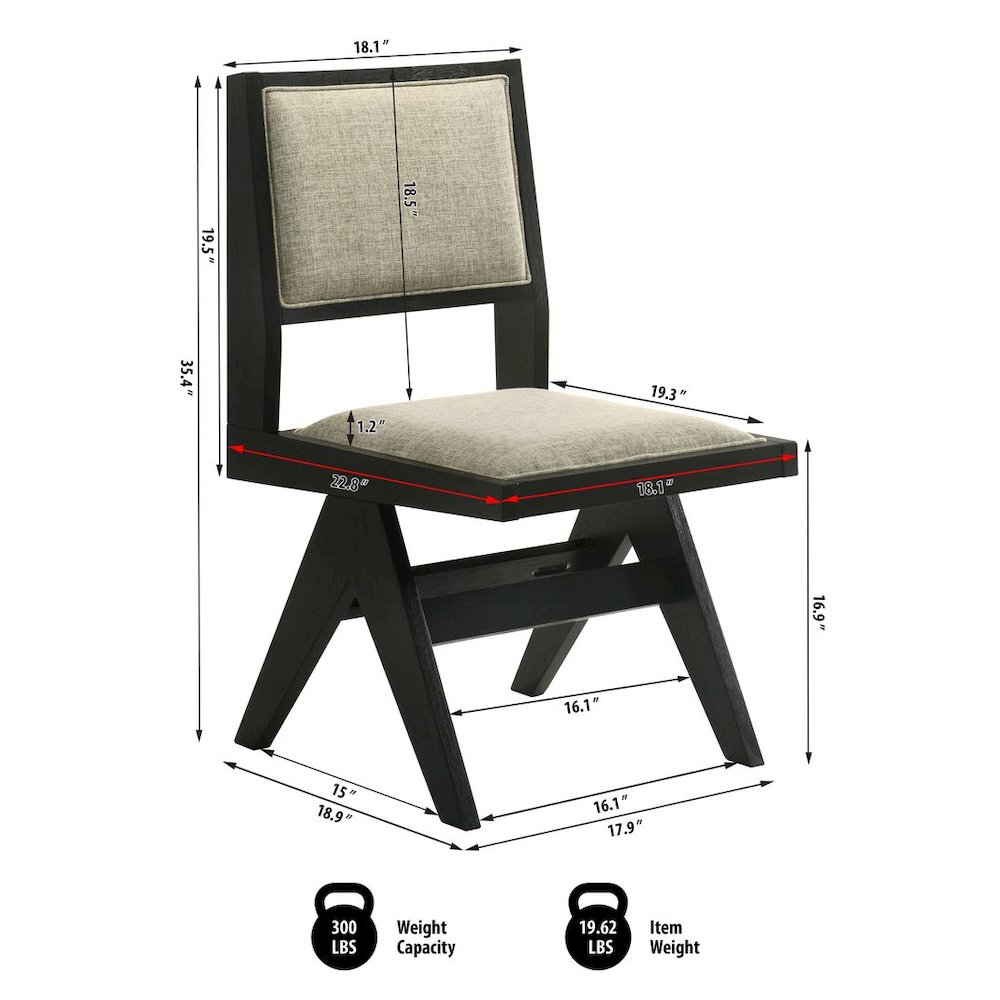 Manhattan Transitional Upholstered Dining Chairs