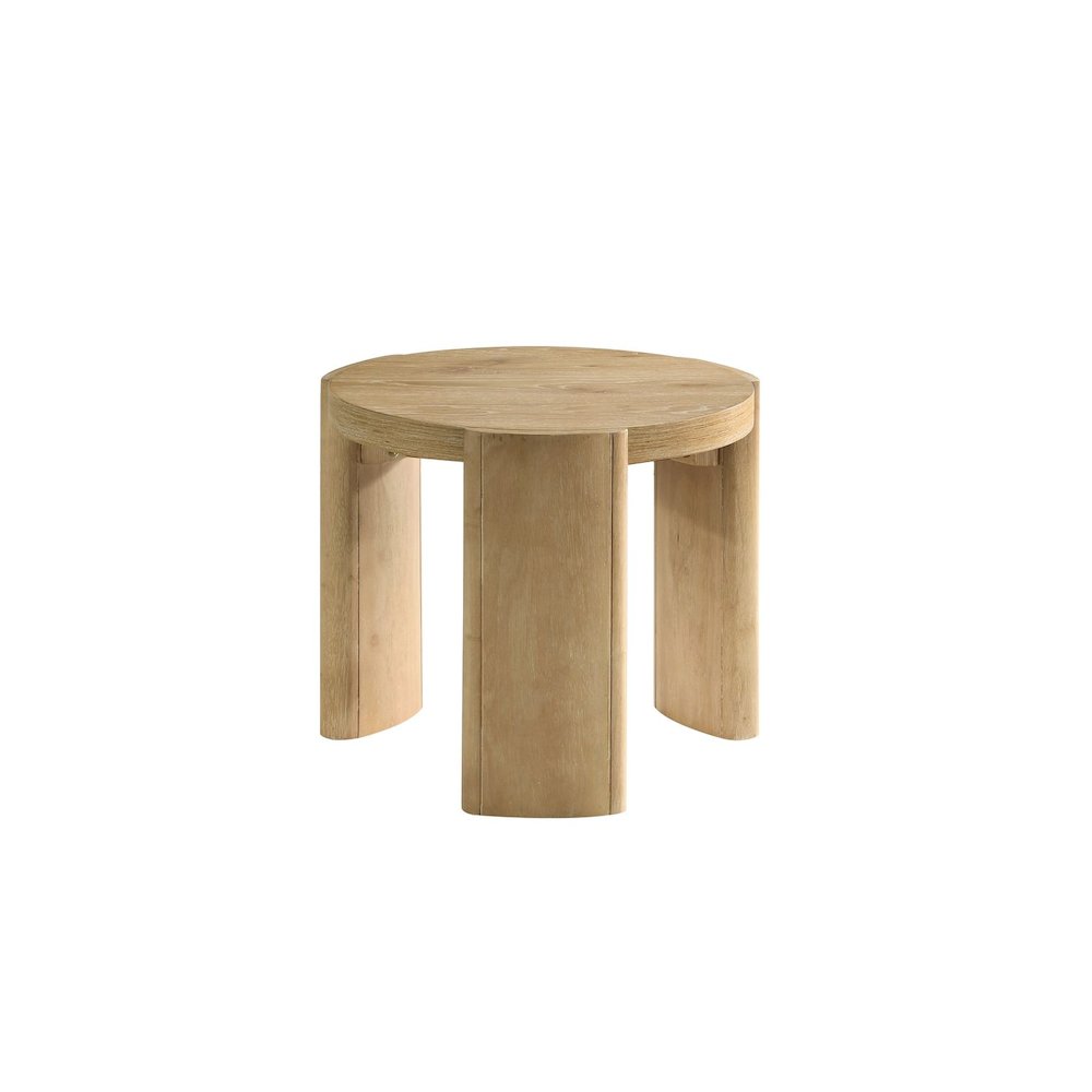 Bristol Mid-Century Round End Table