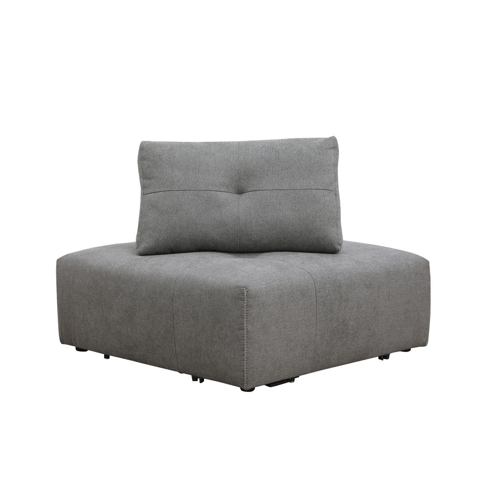 Nour Grey Corner Wedge