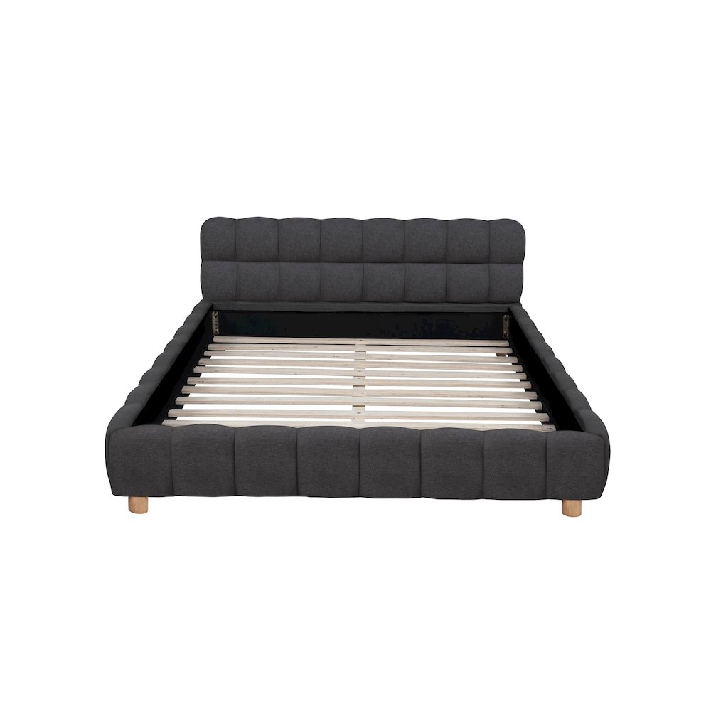 Ctoria Queen Burlap Bed
