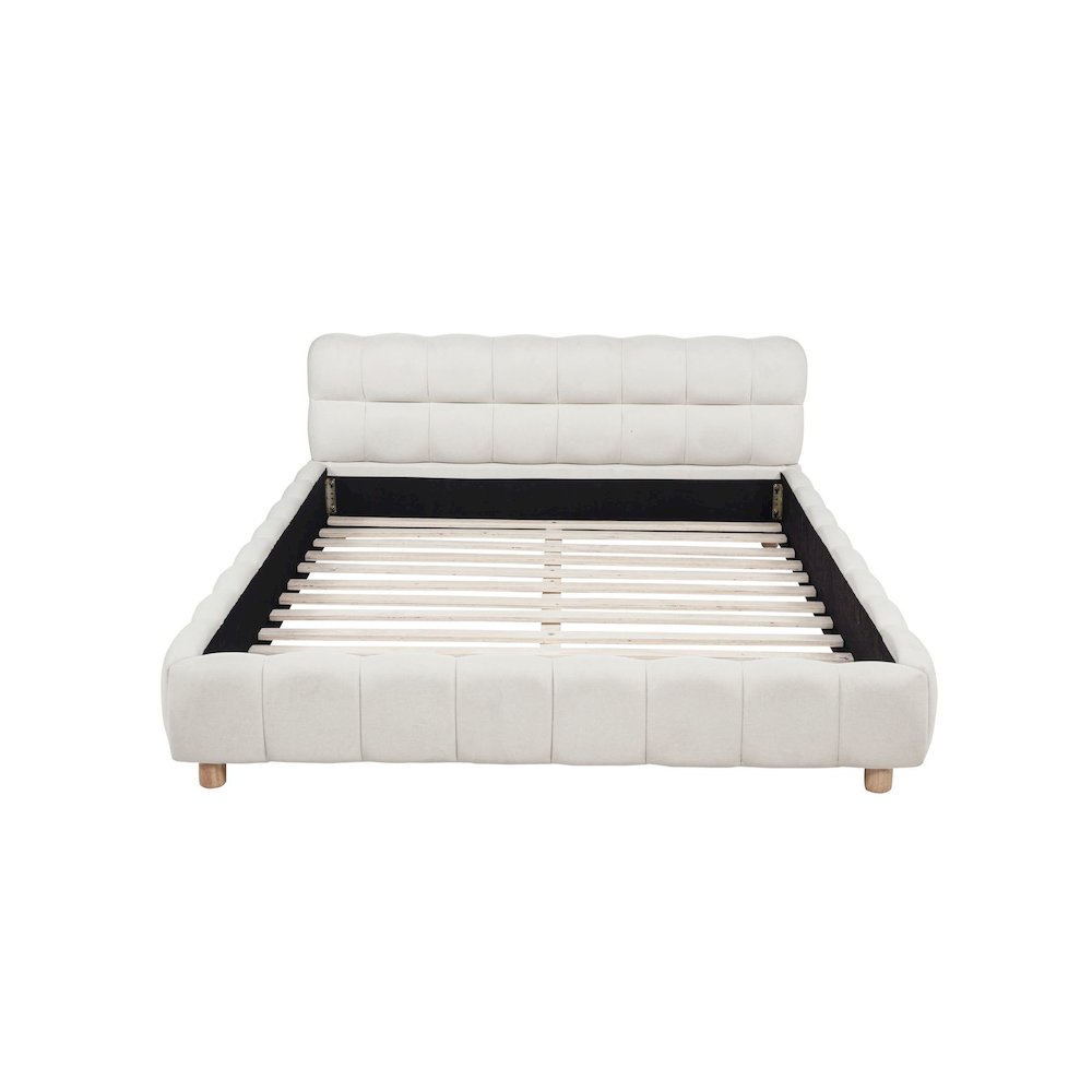 Ctoria Queen Burlap Bed