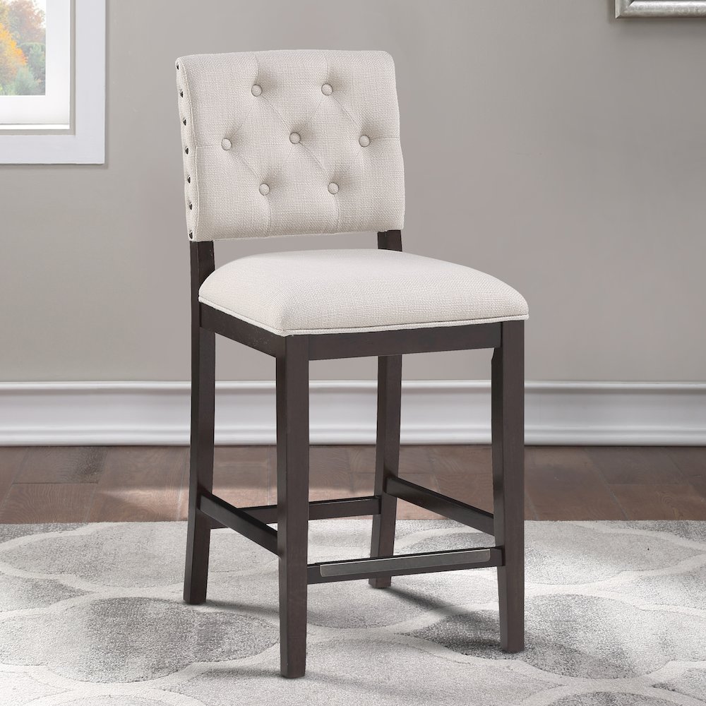 Evelyn 26″ Stool – Walnut