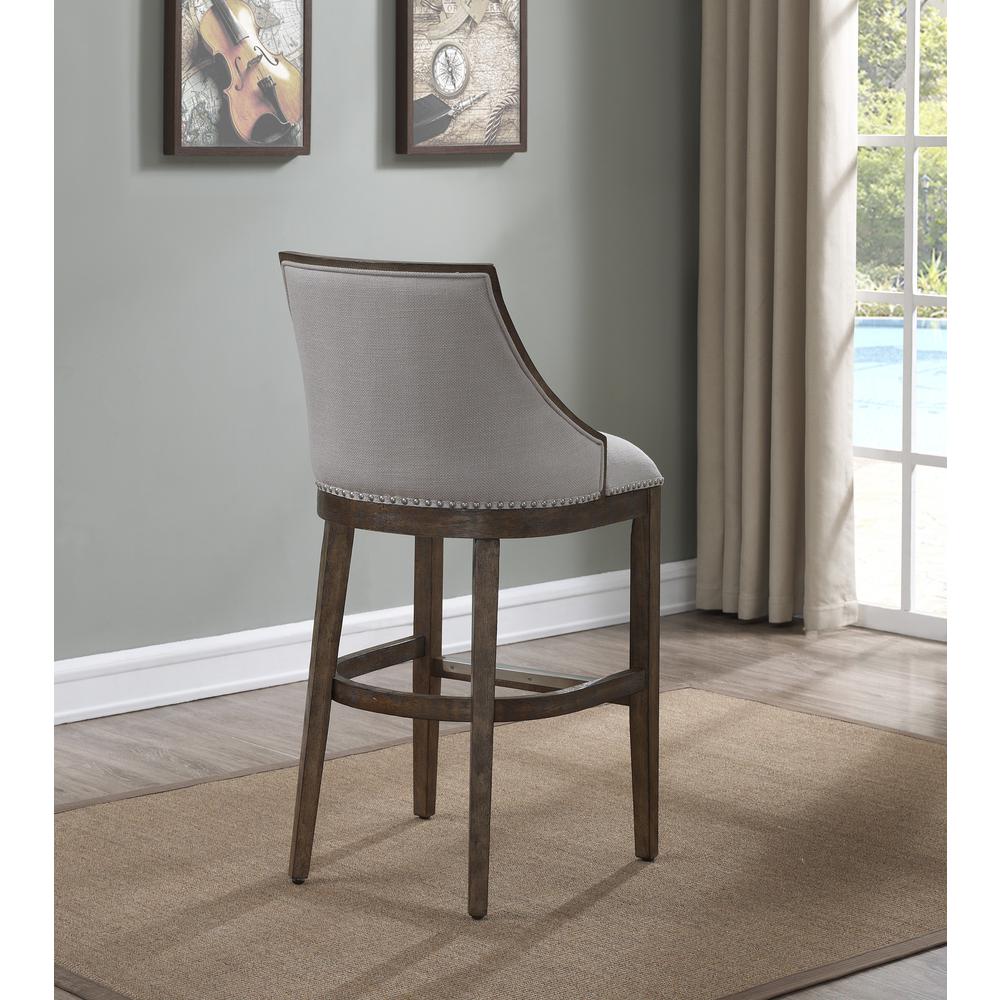 Brewer 26″ Stool – Drift Brown