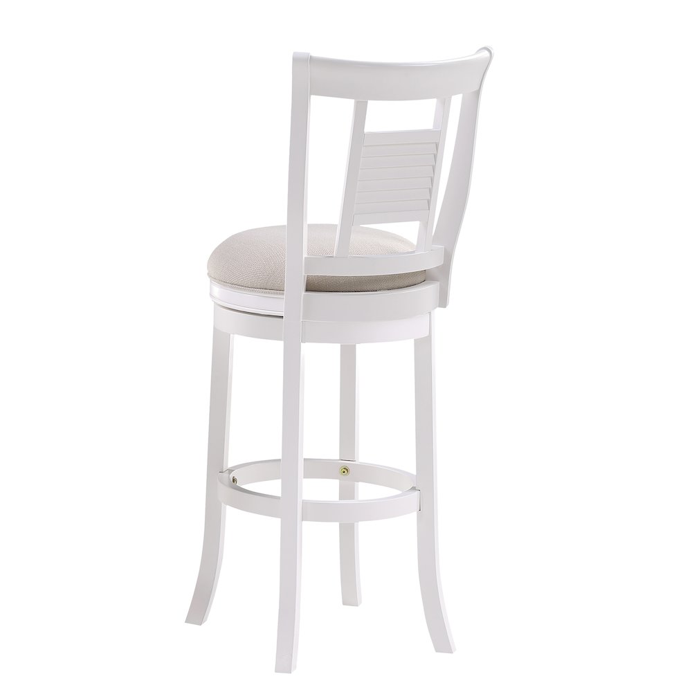 Palmer 30″ Swivel Stool – Antique White