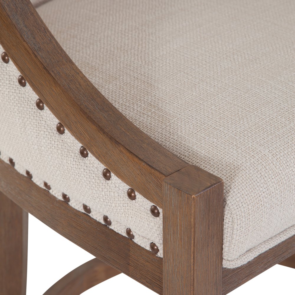 Houston 30″ Stool – Warm Brown