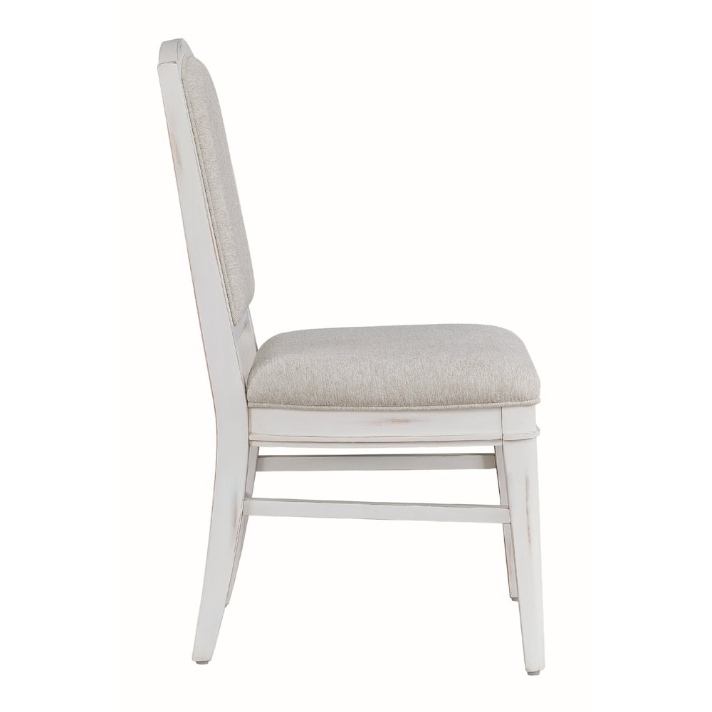 Meadowbrook 5pc Dining Set – Round Table & 4 Upholstered Chairs