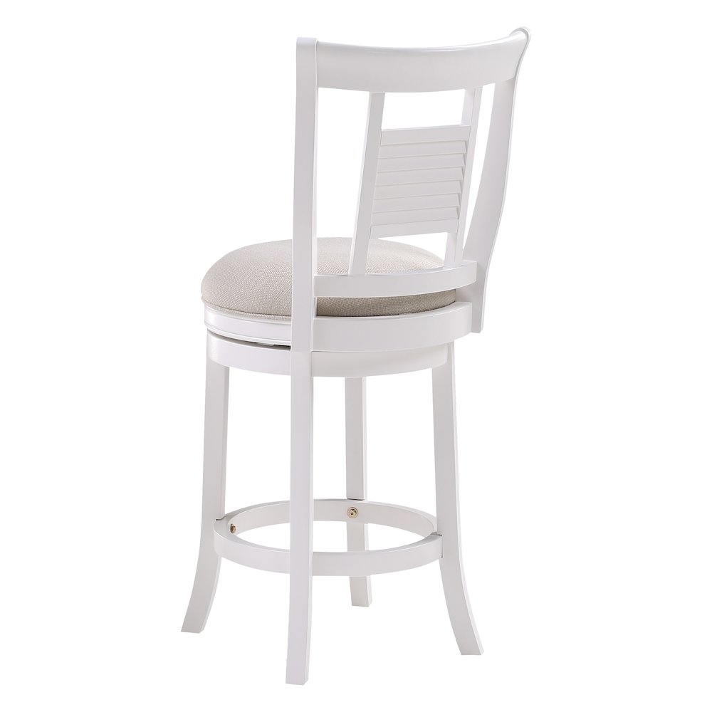 Palmer 26″ Swivel Stool – Antique White