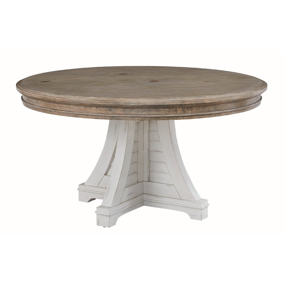 Meadowbrook 5pc Dining Set – Round Table & 4 Upholstered Chairs