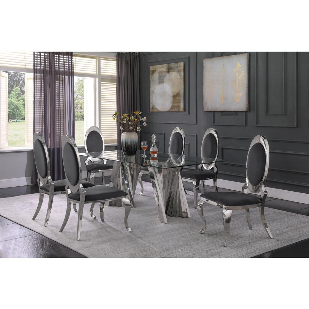 Stainless Steel Frame (Set of 2) – Dark Grey