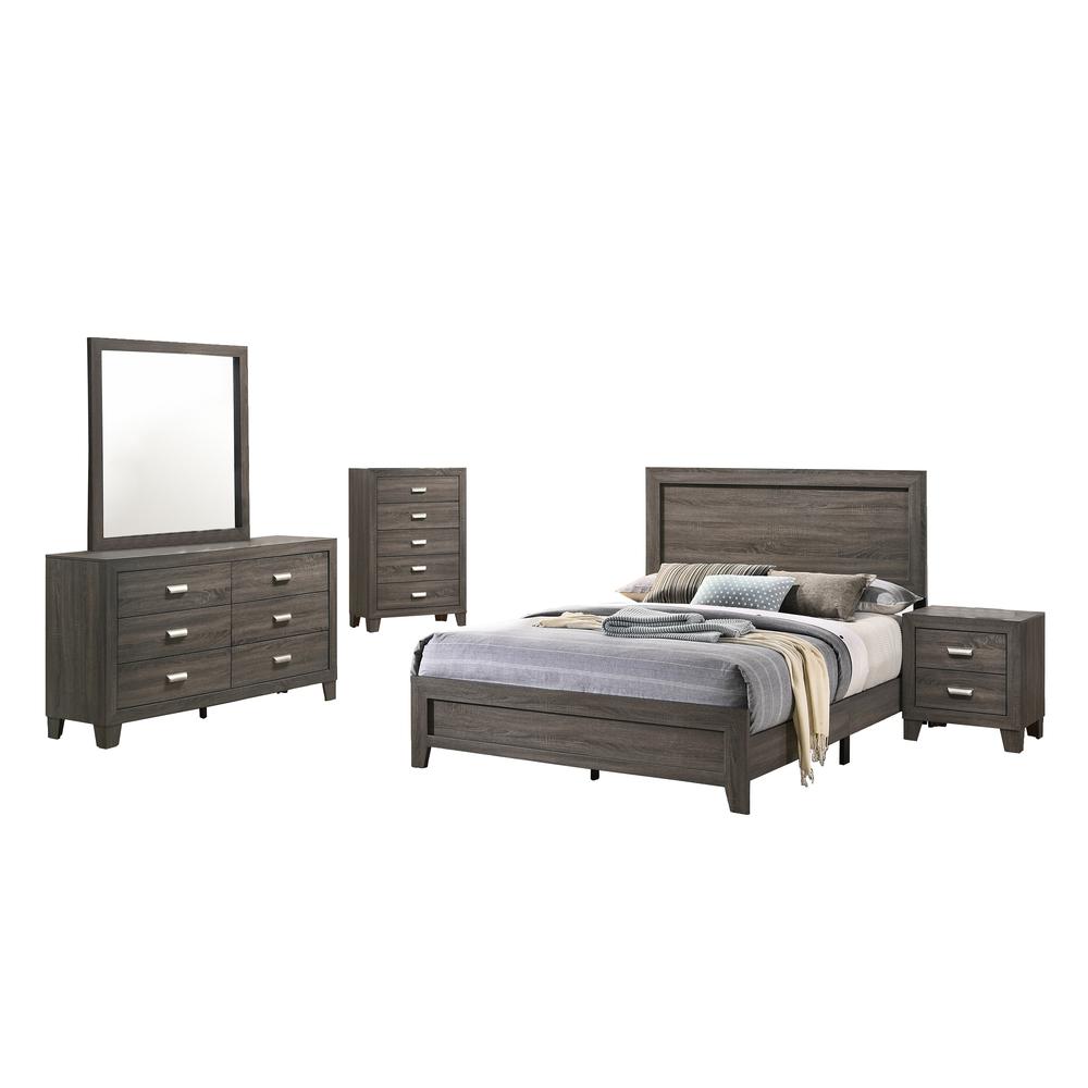 Anastasia 5 Piece Bedroom Set with Chest