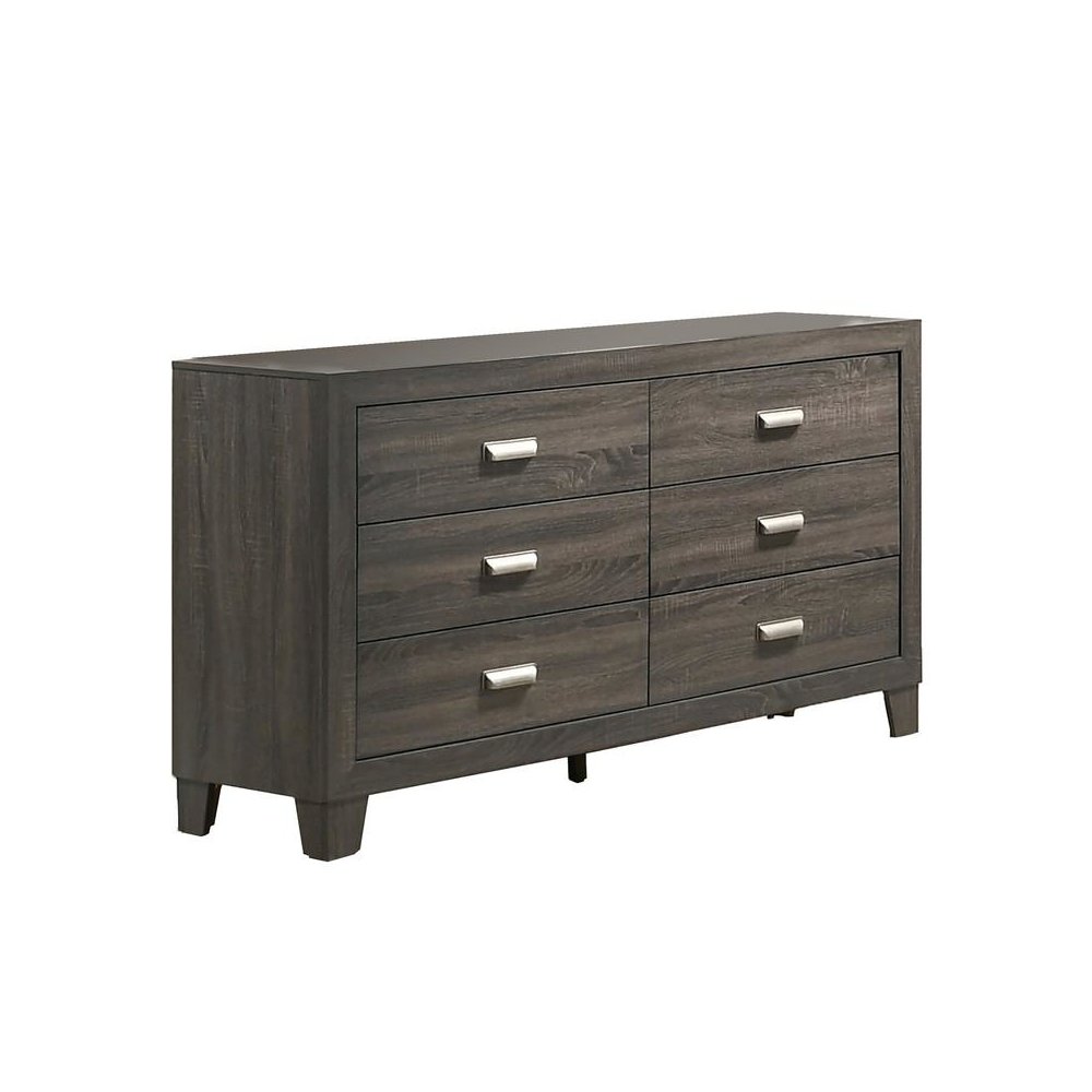 Anastasia Collection Dresser with 6 Drawers