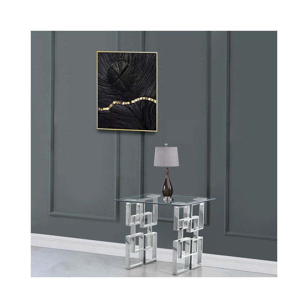 Best Quality Furniture  tempered glass end table