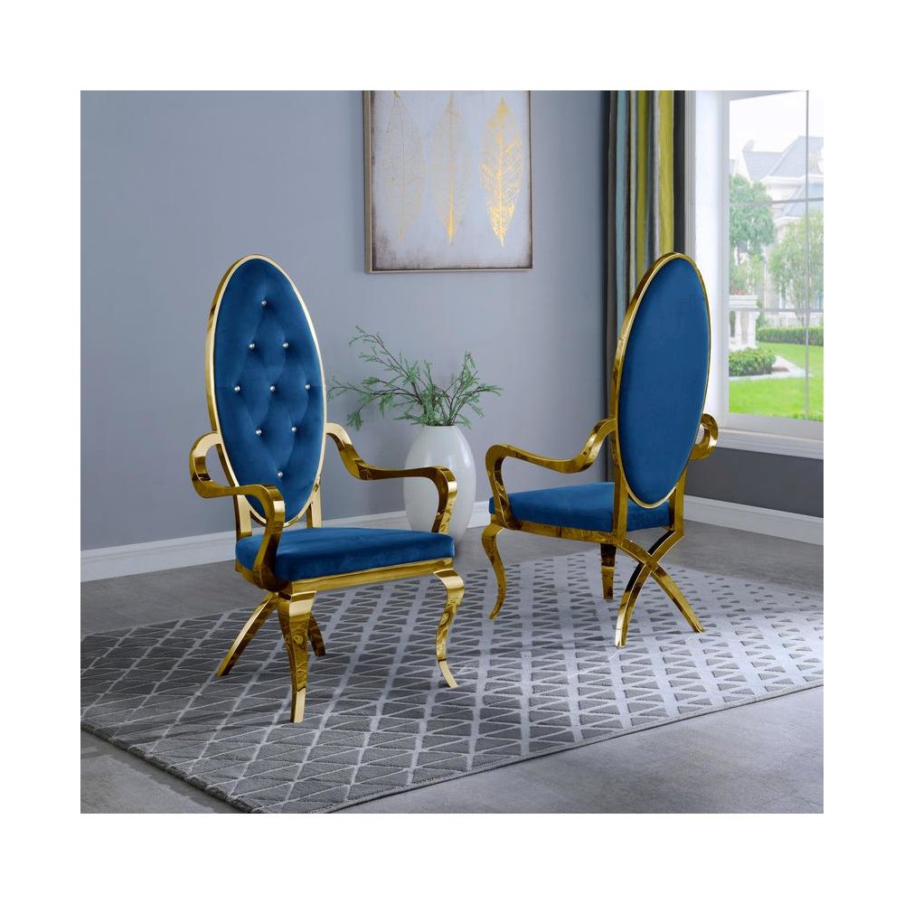 Stainless Steel Gold Legs – Set of 2