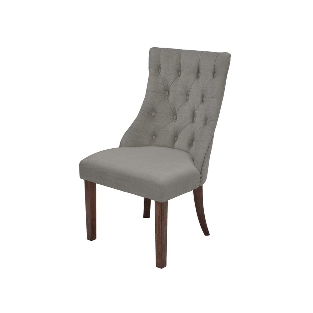 Set of 2 in Dark Grey Linen