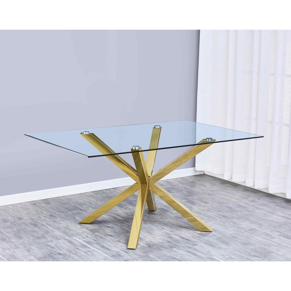 5pc modern glass dining table with 4 Dark grey side chairs