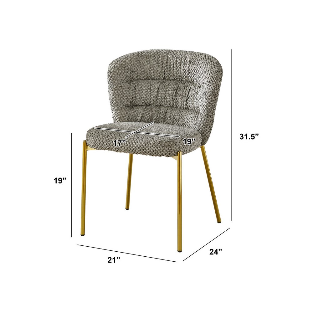 Rectangle Tempered Glass Dining Table With 4 Grey Side Chairs