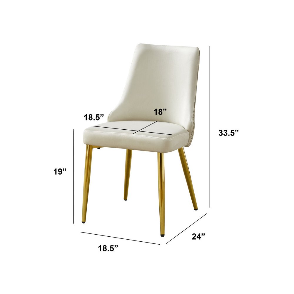 Best Quality Furniture Clear Glass Dining Set With Velvet Upholstered Chairs