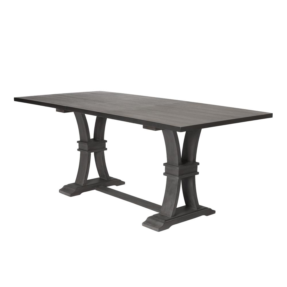 Classic Extendable Counter Height Dining Table with 18″ Leaf