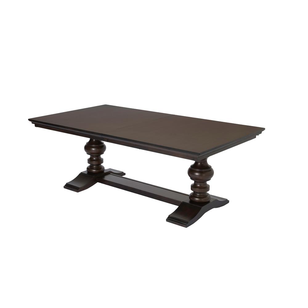 80″-100″ Extension Dining Table w/Center 20-Inch Leaf