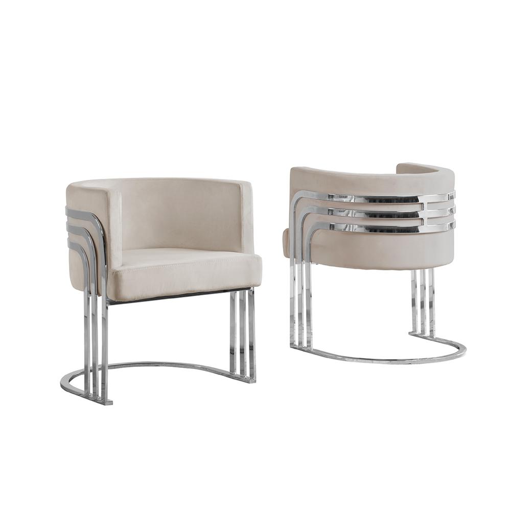 Velvet Barrel Chair