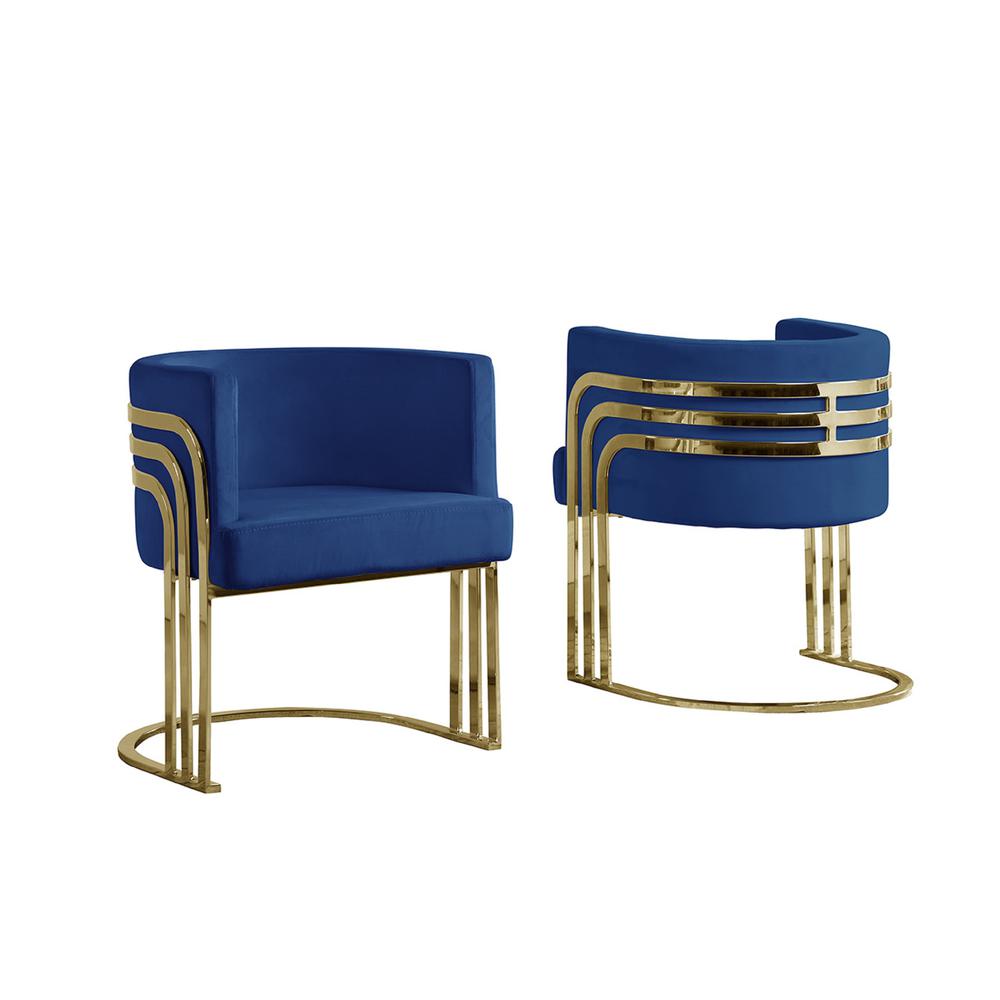 Velvet Barrel Chair
