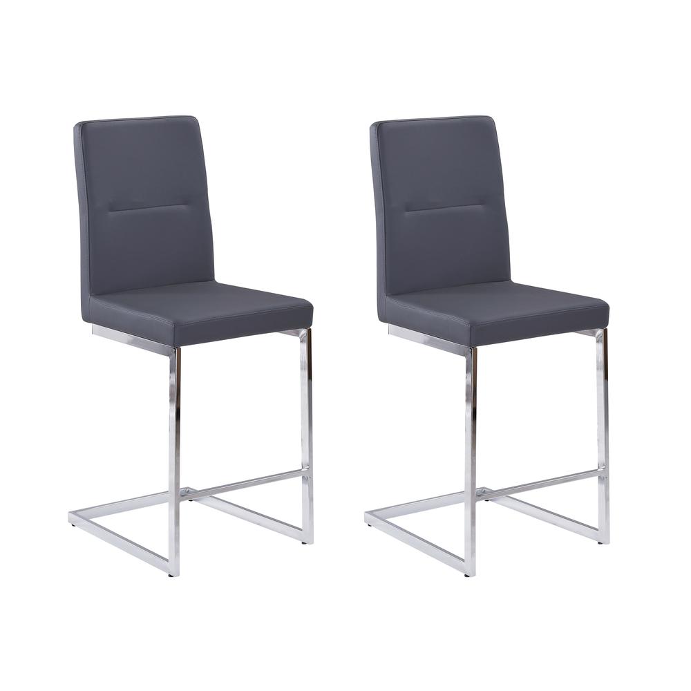 Counter Height Side Chairs with Footrest