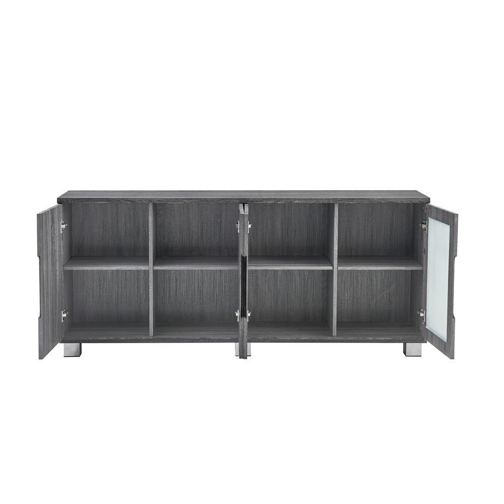 Walnut 4 door server