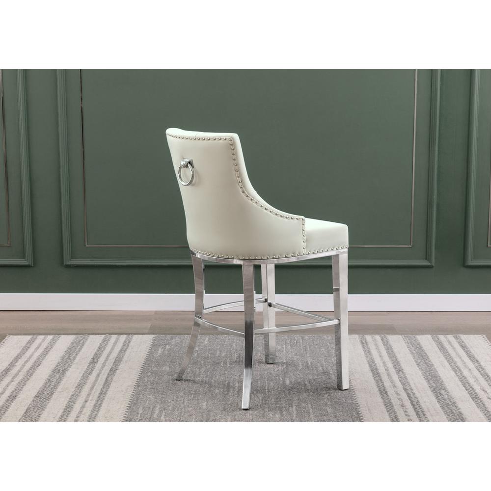 24″ upholstered counter height chairs
