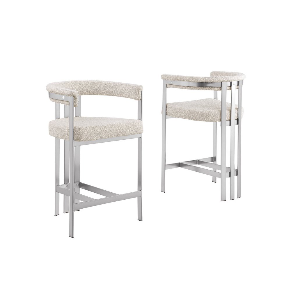 Glam gatsby Cream barstools- Set of 1
