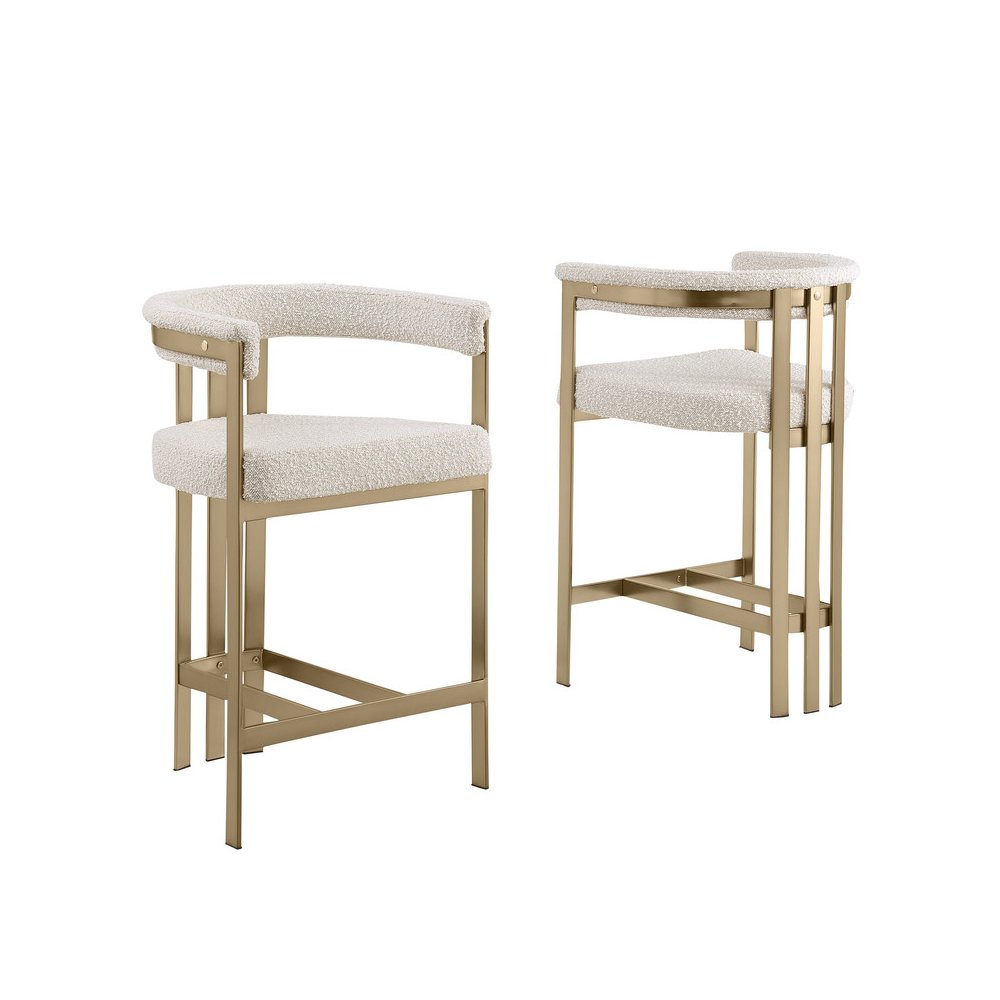 Glam gatsby Cream barstools- Set of 1