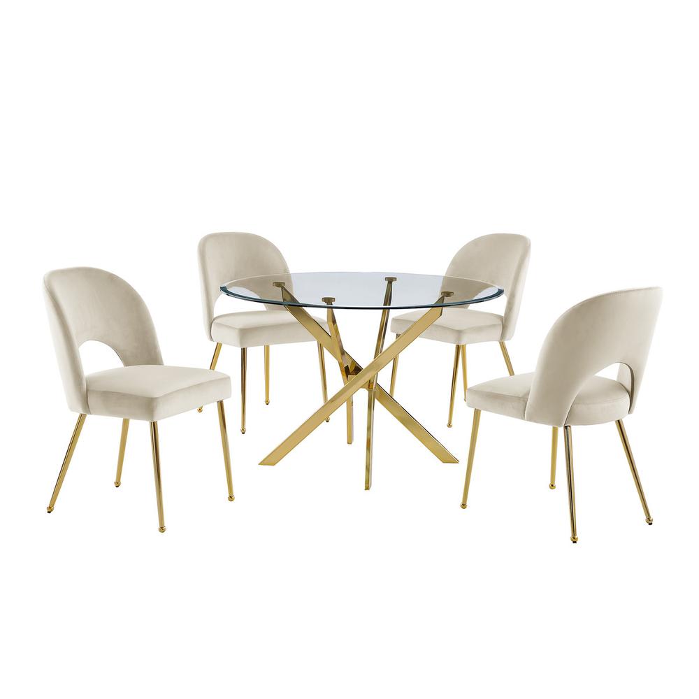 5pc dining Set- Round