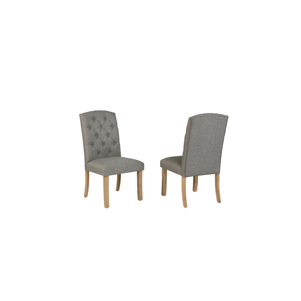 Dark Grey Dining Chairs Wood Legs