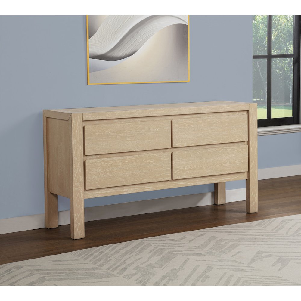 Light Oak Natural Finish Dining Server