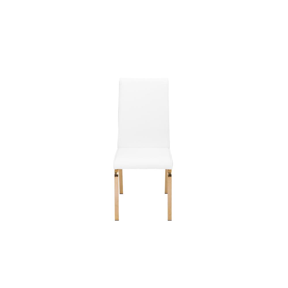 Chrome Gold Legs (Set of 2) – White