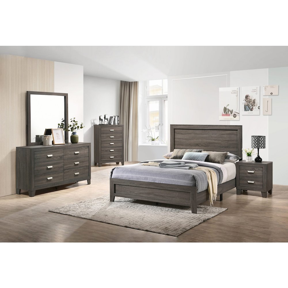 Anastasia Collection Night Stand with 2 Drawers