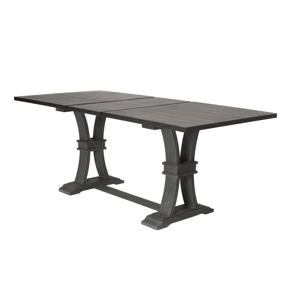 Classic Extendable Counter Height Dining Table with 18″ Leaf