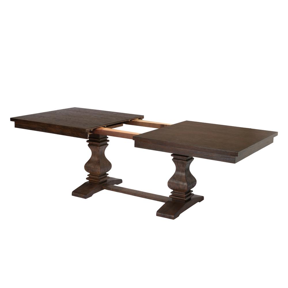 78″-96″ Extension Dining Table w/Center 18-Inch Leaf