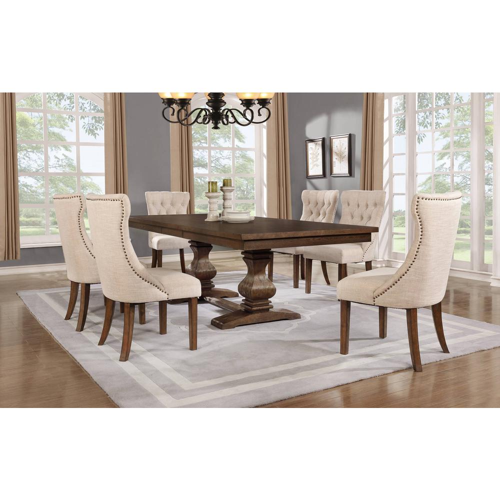 Table w/Center 18″ Leaf