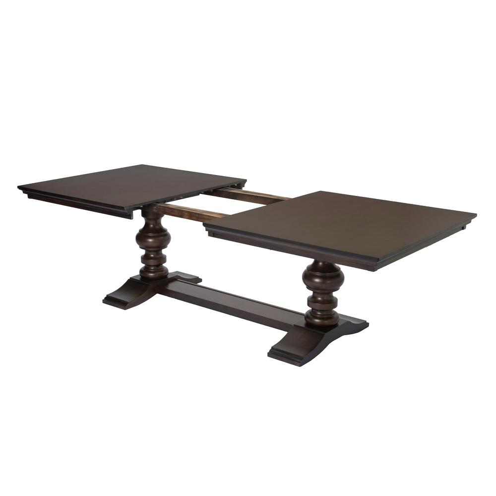 80″-100″ Extension Dining Table w/Center 20-Inch Leaf