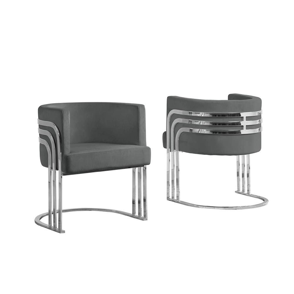 Velvet Barrel Chair