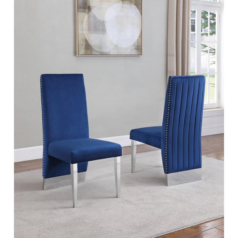 Tufted Velvet Upholstered Dining Chair