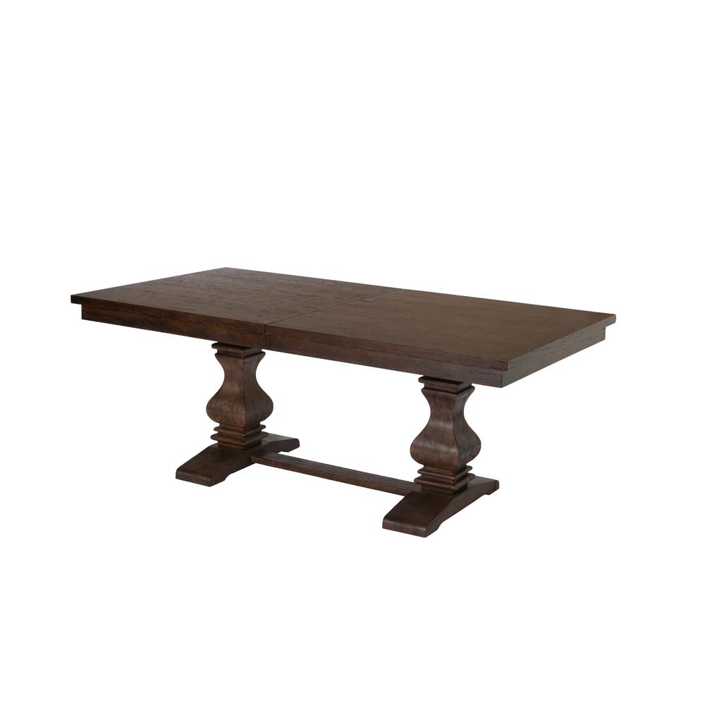 78″-96″ Extension Dining Table w/Center 18-Inch Leaf