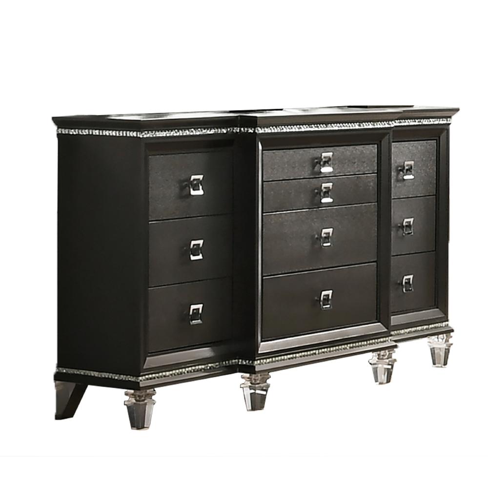Dresser with Crystal Gem Border