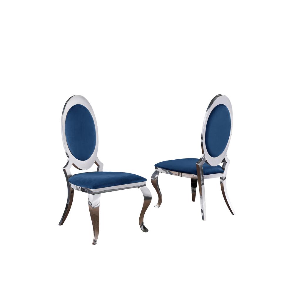 Velvet Uph. Dining Chair