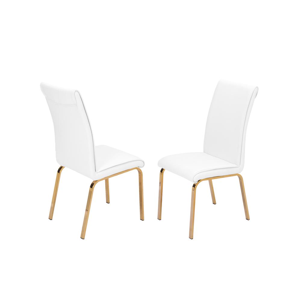 Faux Leather Dining Side Chairs