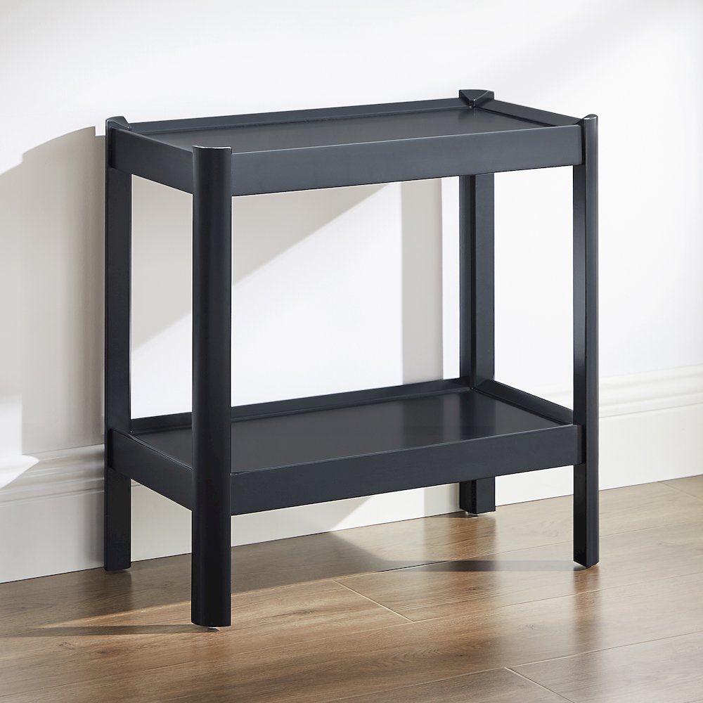 Yukon Matte Black Nightstand