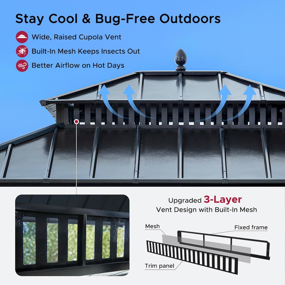 Grey Aluminum Frame – Extra-Tall