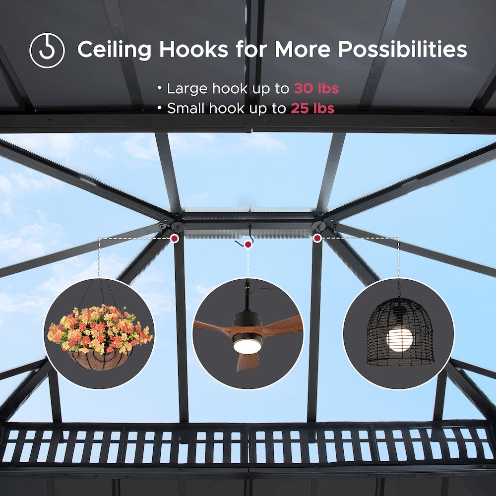 Wide Hardtop Gazebo