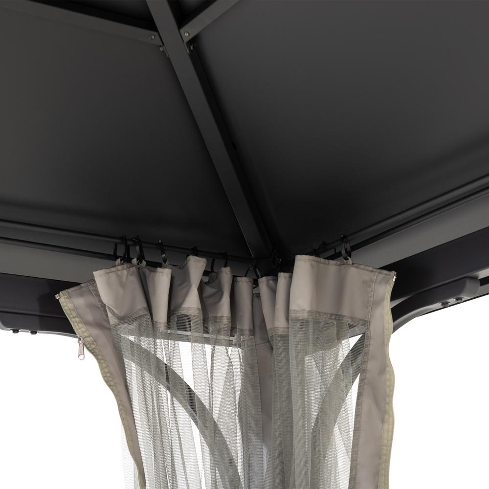 Heavy Duty Steel Frame Hardtop Gazebo