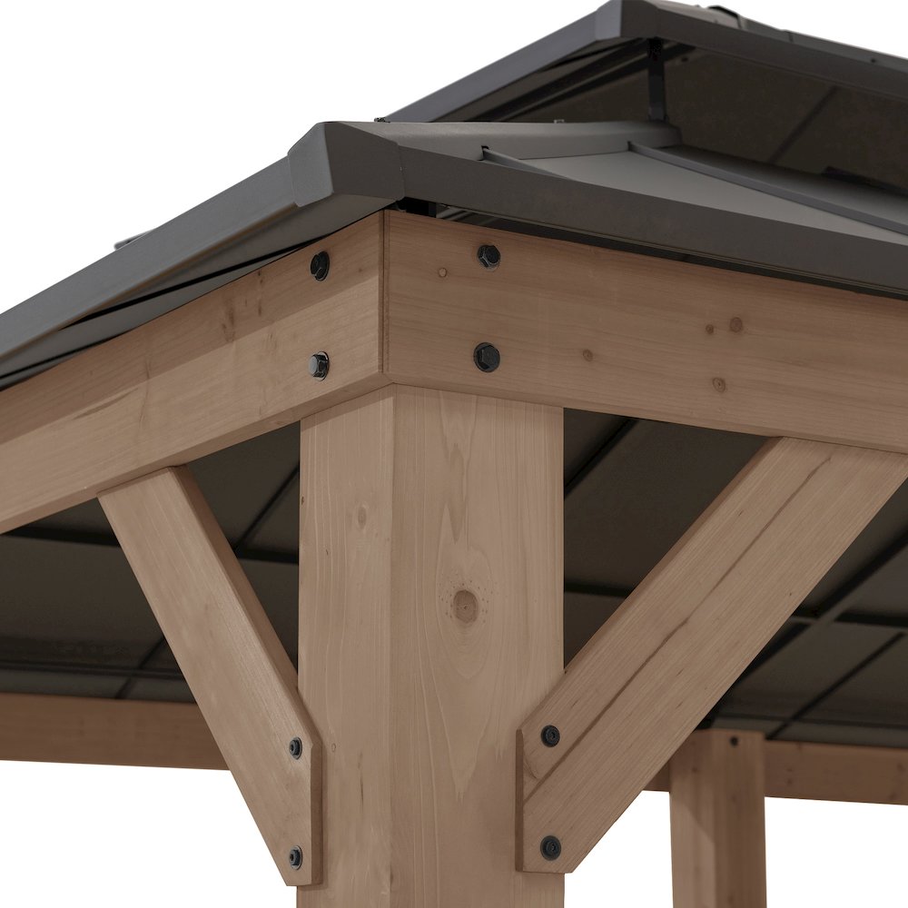12 ft. x 20 ft. Outdoor Patio Steel Hardtop Gazebo